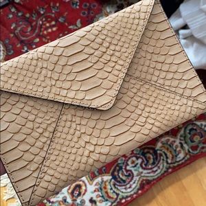 Loeffler Randall Leather Clutch